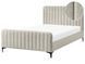 Ліжко букле LUNAN 120 x 200 см (EU Small Double) Бежевий 349223-676079 фото 3