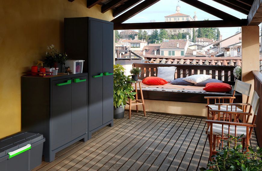 Садова шафа Keter/Kis MOBY HIGH CABINET 006312-9990286 фото