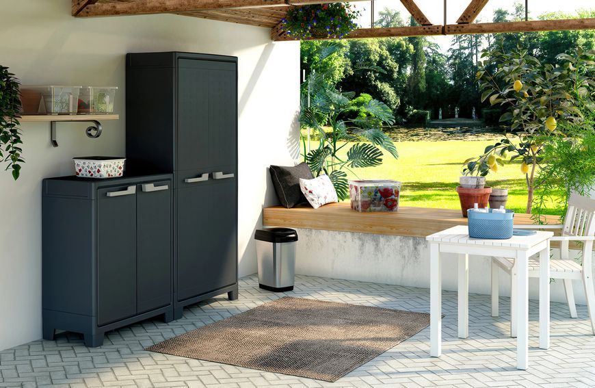Садова шафа Keter/Kis MOBY HIGH CABINET 006312-9990286 фото