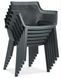 Балконні меблі ELISA/LYON Graphite 2+1 004109-9990381 фото 4