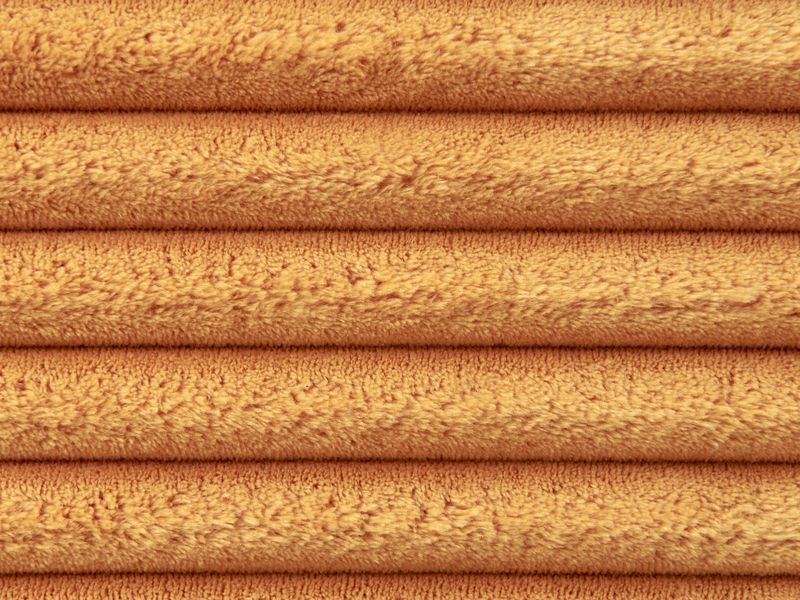Ліжко Corduroy FLAYAT 160 x 200 см (EU King Size) Помаранчеве 321134-599672 фото