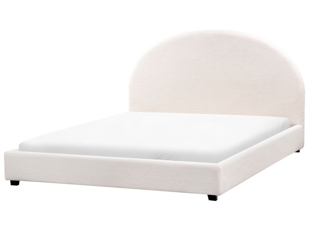 Ліжко Boucle VAUCLUSE 160 x 200 см (EU King Size) Білого кольору 331395-612697 фото
