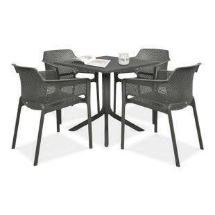 Nardi NET/CLIP 4+1 Антрацитовая мебель 001977-9990437 фото