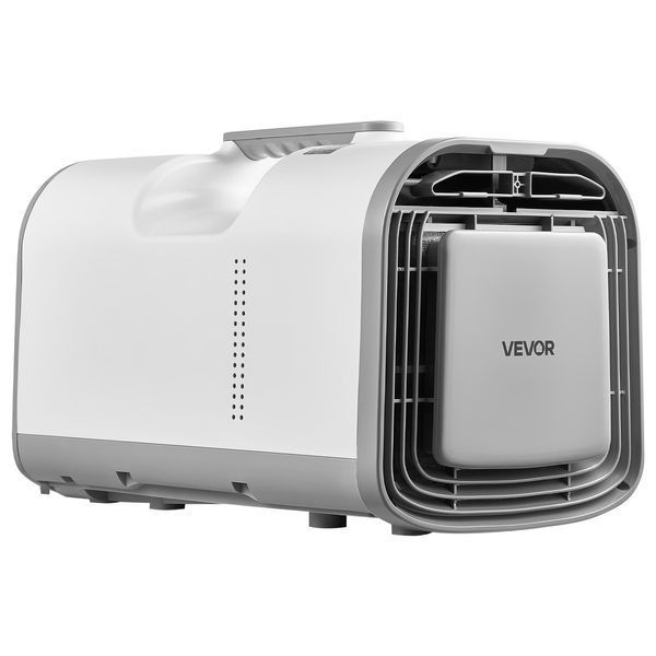 Портативный кондиционер VEVOR 530 Вт, 3000 BTU, DC24V/AC, с вытяжным шлангом, пультом дистанционного управления, 24-часовым таймером, кемпинговый кондиционер с производительностью 200 м&sup3;/ч для автодомов, палаток и грузовиков. 9097-BXSLYKDJRDC2YAB5J001V2 фото
