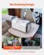 Портативный кондиционер VEVOR 530 Вт, 3000 BTU, DC24V/AC, с вытяжным шлангом, пультом дистанционного управления, 24-часовым таймером, кемпинговый кондиционер с производительностью 200 м&sup3;/ч для автодомов, палаток и грузовиков. 9097-BXSLYKDJRDC2YAB5J001V2 фото 5