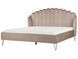 Ліжко Velvet AMBILLOU 180 х 200 см (EU Super King) Taupe 340304-452224 фото