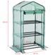 Плетена теплиця Gardebruk 126x49x69 см 044599-108268 фото 10