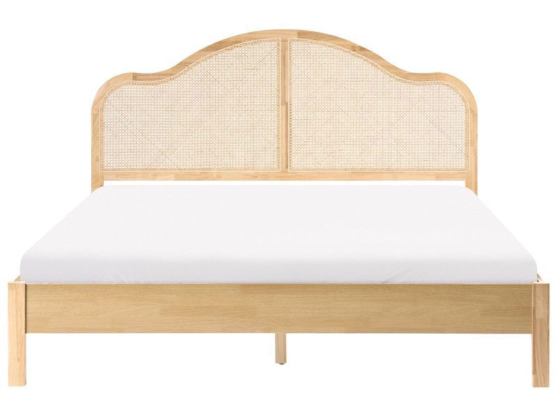 Ліжко HOUNOUX 180 x 200 см (Super King Size) Світло-коричневе 356552-704335 фото
