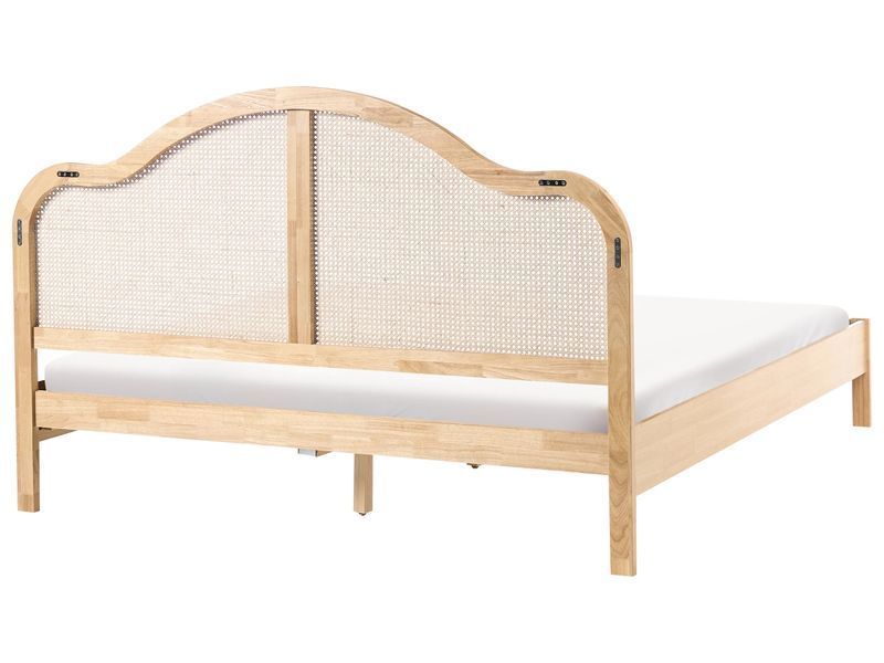 Ліжко HOUNOUX 180 x 200 см (Super King Size) Світло-коричневе 356552-704335 фото