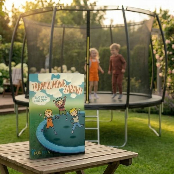 Садовий батут для дітей 404 см FUNFIT indoor net PREMIUM 13 футів 3122 фото