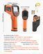 Инфракрасный термометр VEVOR от -30&deg;C до 1600&deg;C, цифровой инфракрасный термометр с ЖК-дисплеем, термопарой K-типа и двойным лазером, бесконтактный термометр для кулинарной промышленности (не для использования человеком). 9233-HWCWQSJGWJB5T99DM001V9 фото 7