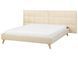 Ліжко оксамитове SENLIS 160 x 200 см (EU King Size) Бежеве 311381-505078 фото 4