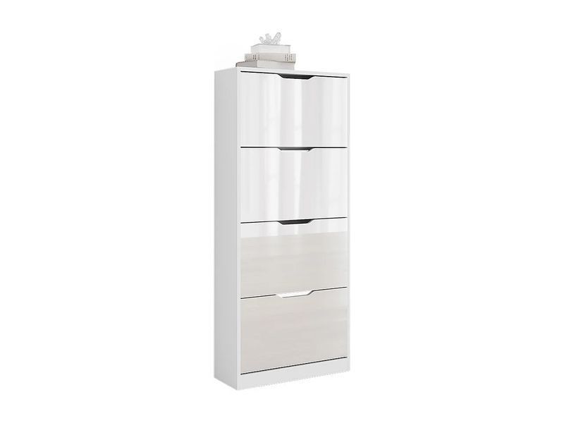 Обувь для чистки обуви белая/белая глянцевая 59x22x137 luca 4779025-0057935 фото