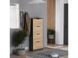 Перекидач взуття антрацит/золотистий дуб 59x22x137 luca 4779024-0057936 фото 1