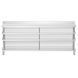 Барный стол из нержавеющей стали - 250 x 30 x 115 см - 4 полки - бортик - Royal Catering 10013470-ex-0922 фото 8