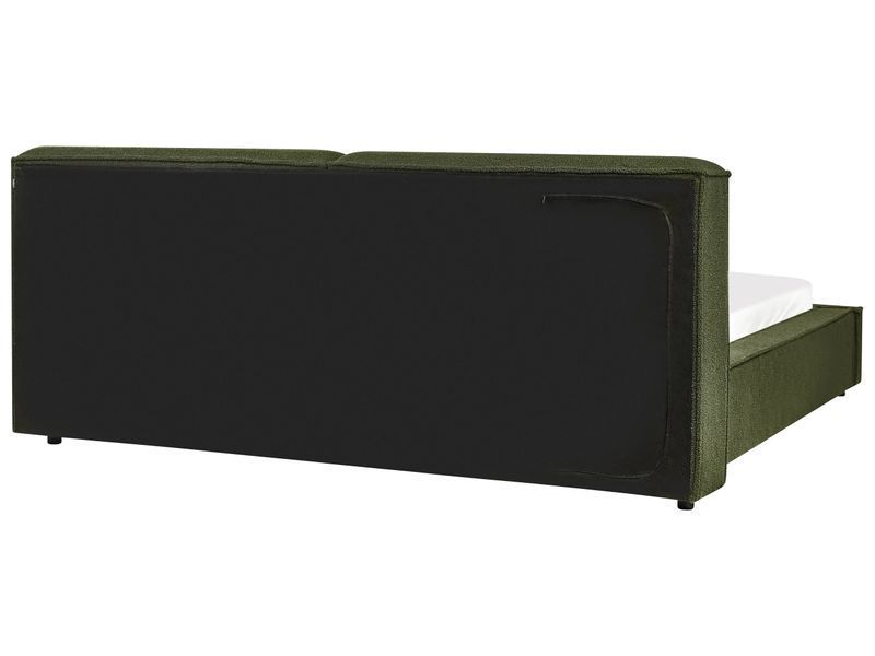 Водяне ліжко букле LINARDS 180 x 200 см (EU Super King) Темно-зелене 323893-614136 фото