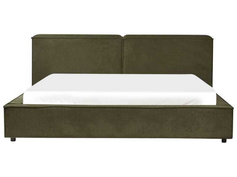 Водяне ліжко букле LINARDS 180 x 200 см (EU Super King) Темно-зелене 323893-614136 фото