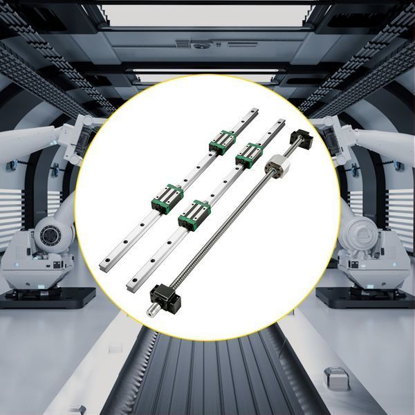 VEVOR 2 шт. Линейная направляющая HGR20-1000 мм + комплект шариковых винтов RM1605-1000 мм 0328-ZXDGTZHGR20-10001V0 фото