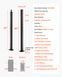Стойка для лестничного ограждения VEVOR Cable, 106,7 x 2,5 x 5 см, строительный уровень, 1 шт., стойки с предварительно просверленными отверстиями и монтажным кронштейном, черная, 1JZLGZXHS1063GGTD001V0 10377-1JZLGZXHS1063GGTD001V0 фото 7