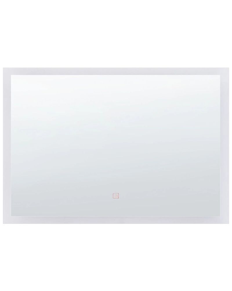 Дзеркало для ванної кімнати LED ADOUR 80 см 60 см Сріблясте 336221-166424 фото