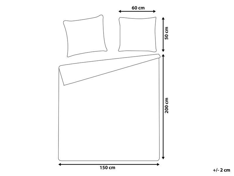 Комплект підодіяльника SUMNER з мусліну 150 x 200 см, пастельно-рожевий 353515-720429 фото