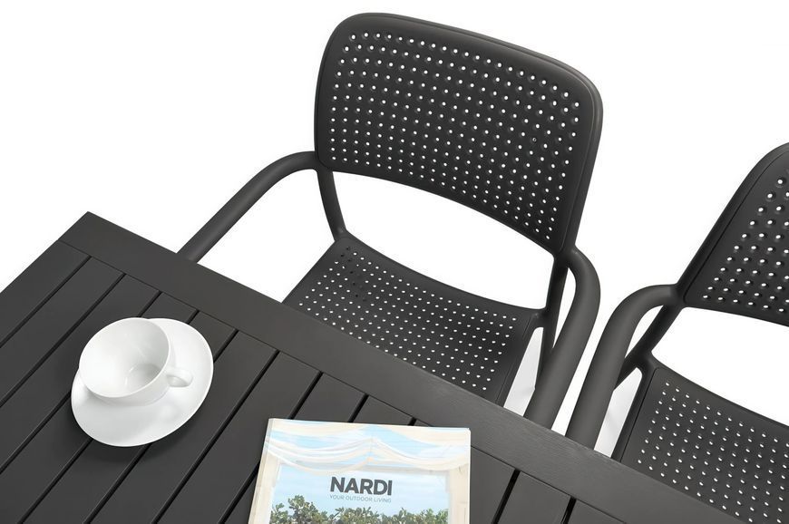 Садовый набор Nardi BORA/CUBE 140 4+1, цвет антрацит 002597-9990890 фото